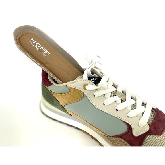 HOFF MEN CITY MADRID On Trend Color-Block Sneakers New EU Size 42/US Size 8.5-9